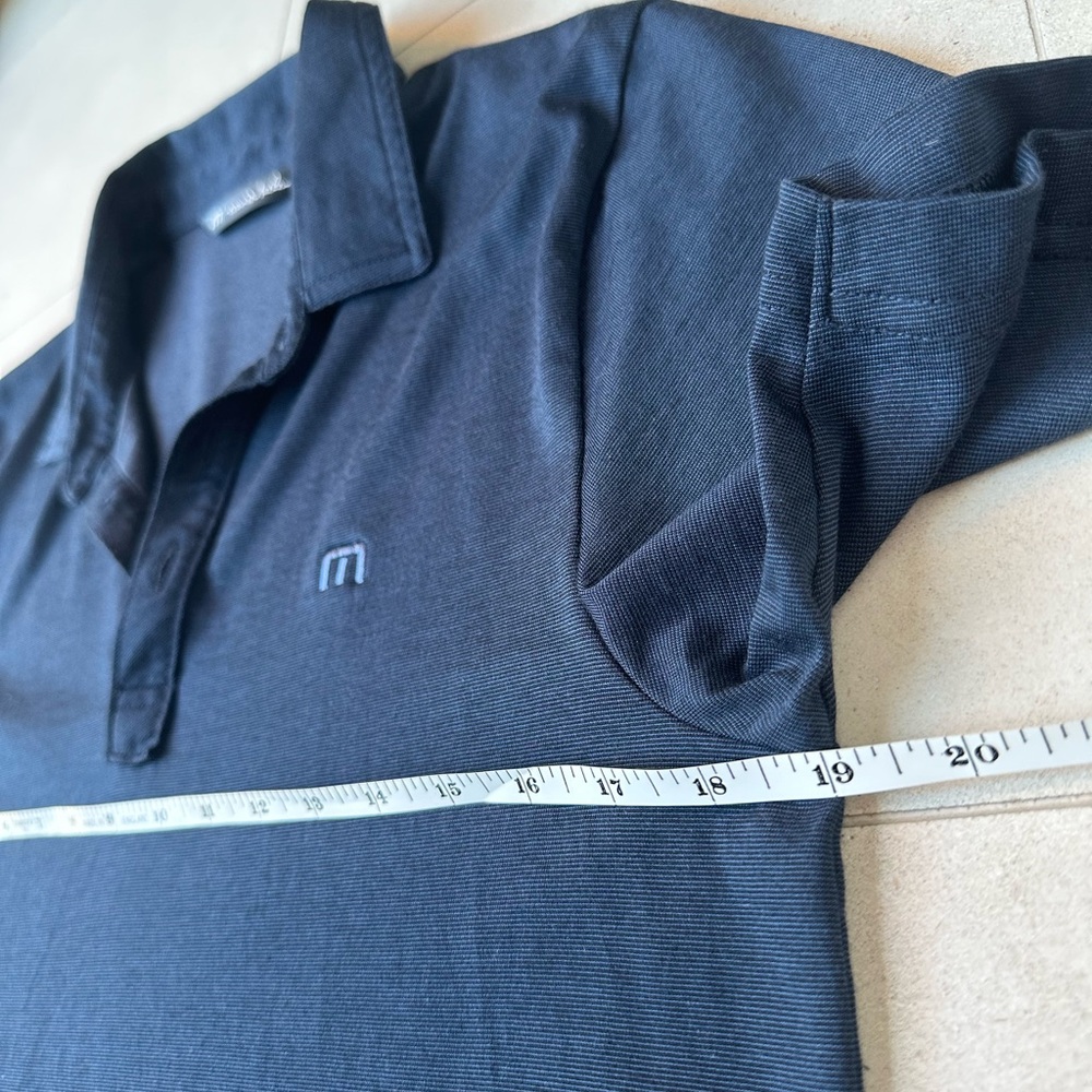 Travis Mathew Dark Blue Polo Shirt - Picture 4 of 6